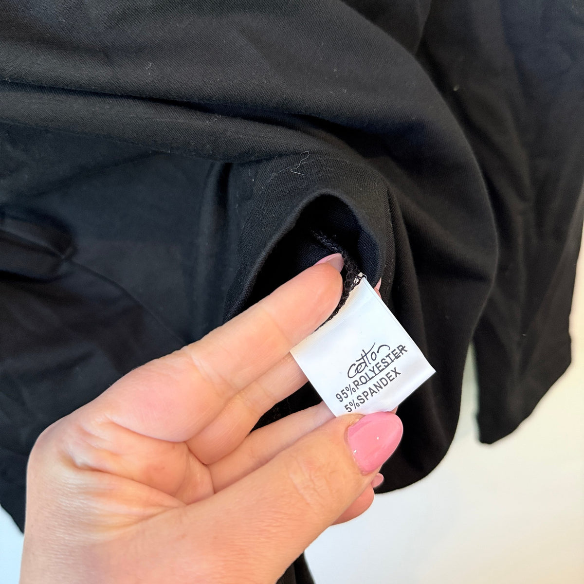 White on Black Black Zip Up Hoodie with Stripe Ties Size 10