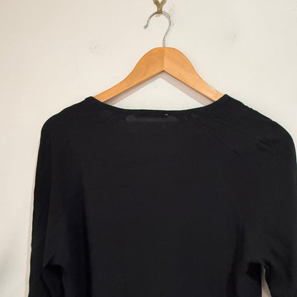 Trenery Size S V-Neck Long Sleeve Top