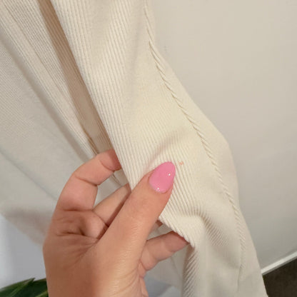 Brand Unknown Size Waist 62cm Ribbed Knit Maxi Skirt