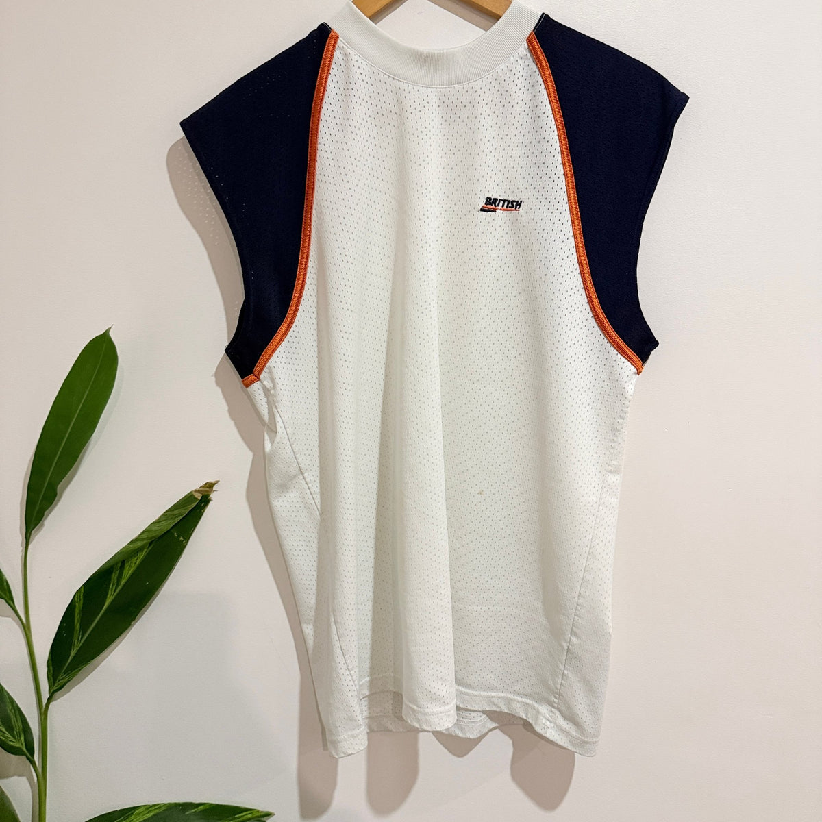 British Active Essentials Size M Mesh Sports Top