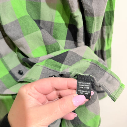 Krew Size L Buffalo Check Flannel Shirt