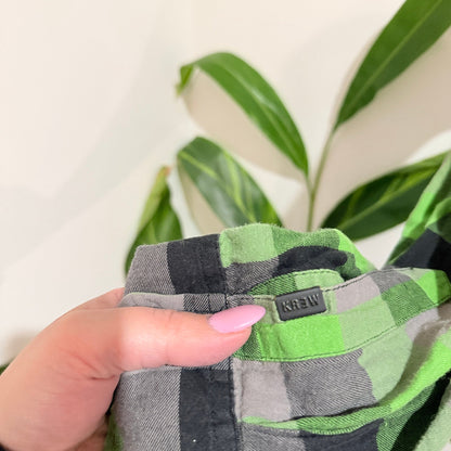 Krew Size L Buffalo Check Flannel Shirt