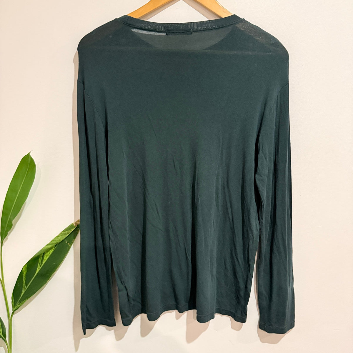 Codes Combine Size U/Arm to U/Arm 47cm Slogan Long Sleeve Tee
