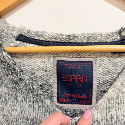 Esprit Size S Space Dye Chunky Knit Jumper
