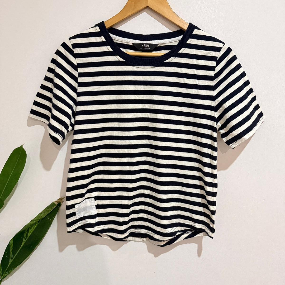 Neuw Size S Breton Stripe Tee