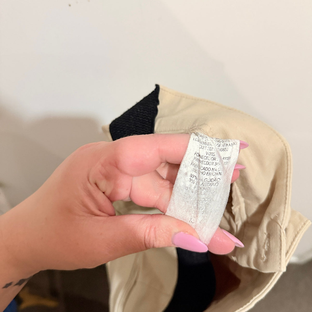Cotelle Basic Size XS | Waist 66cm Cropped Slim Pants