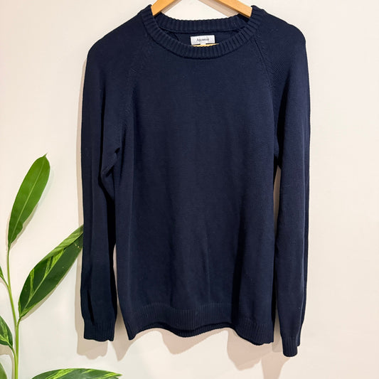 Asuwere Size M Cotton Crew Neck Knit Jumper