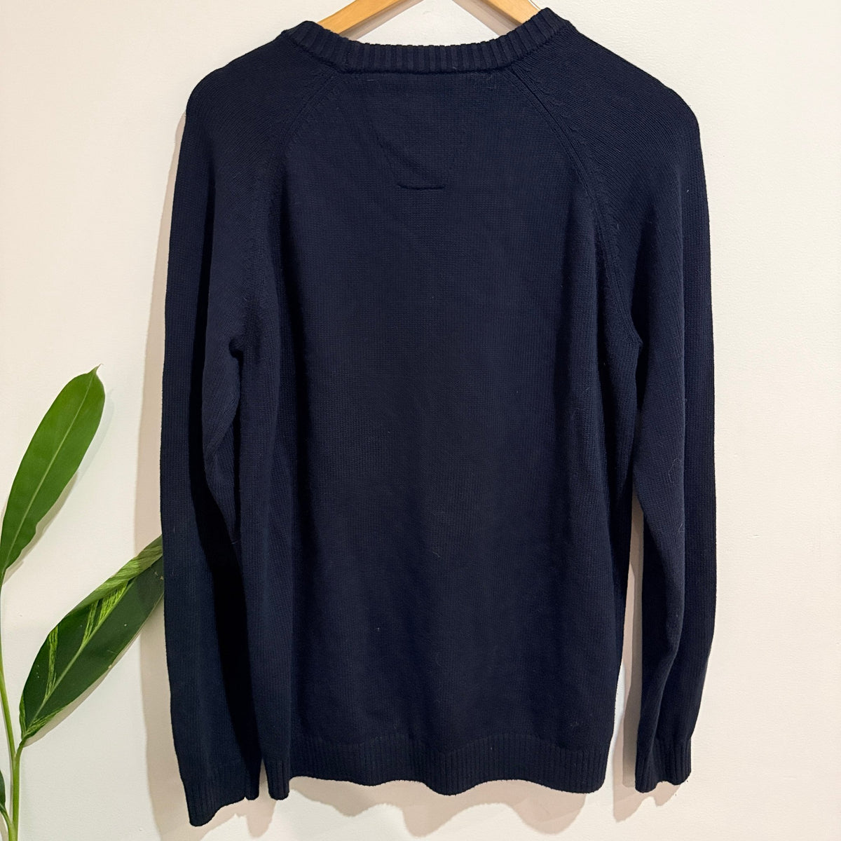 Asuwere Size M Cotton Crew Neck Knit Jumper