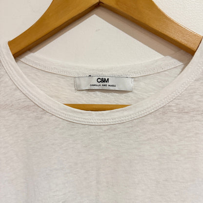 Camilla and Marc Size U/Arm to U/Arm 52cm Logo Tee