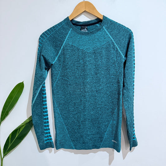 Active Intent Size S Seamless Long Sleeve Sports Top
