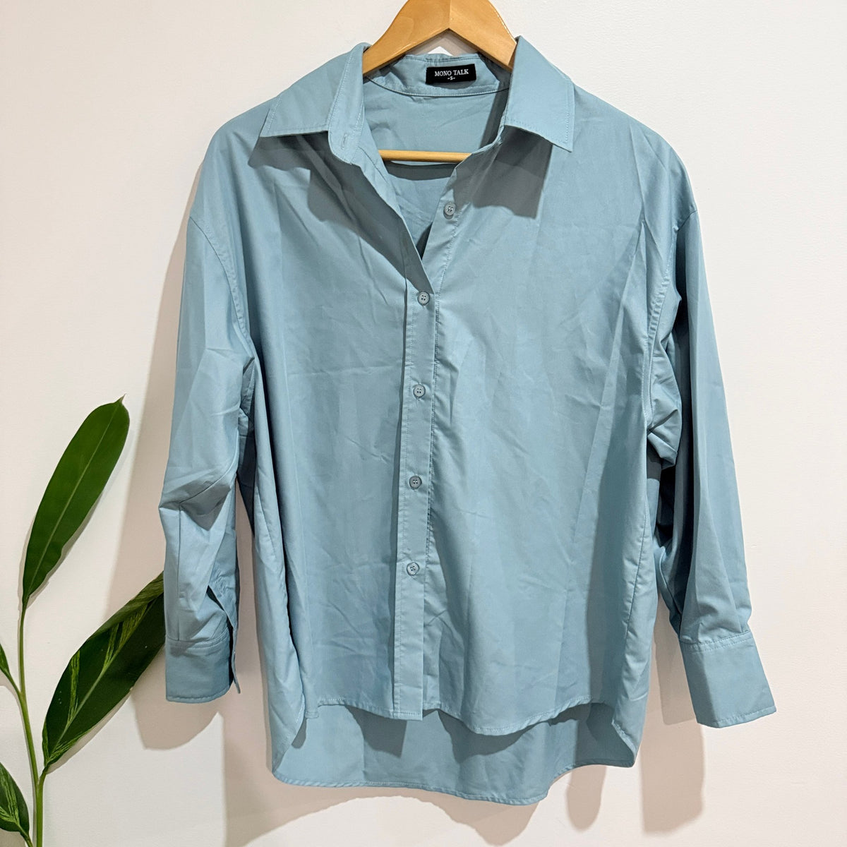 Mono Talk Size S | U/Arm to U/Arm 54cm Button Up Shirt