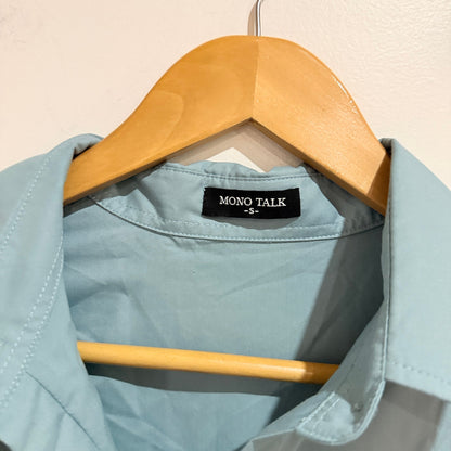 Mono Talk Size S | U/Arm to U/Arm 54cm Button Up Shirt