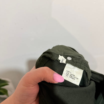 Mirrou Olive Green Skinny Pants Size 12