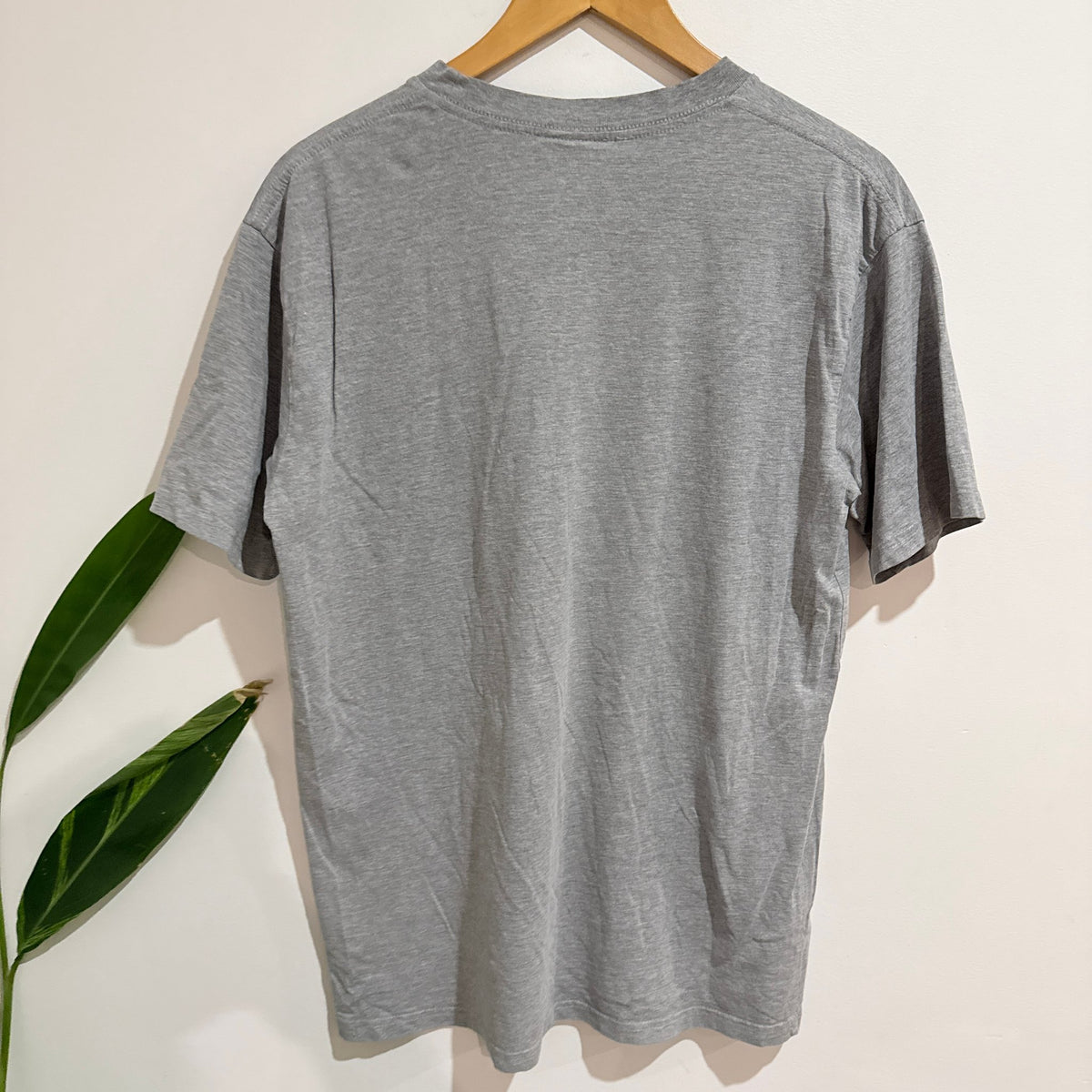 Moreporks Grey Marle Logo T-Shirt Size L