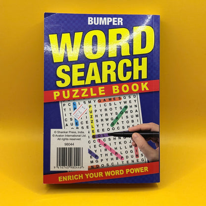 Bumper Word Search Puzzle Book by Shankar Press