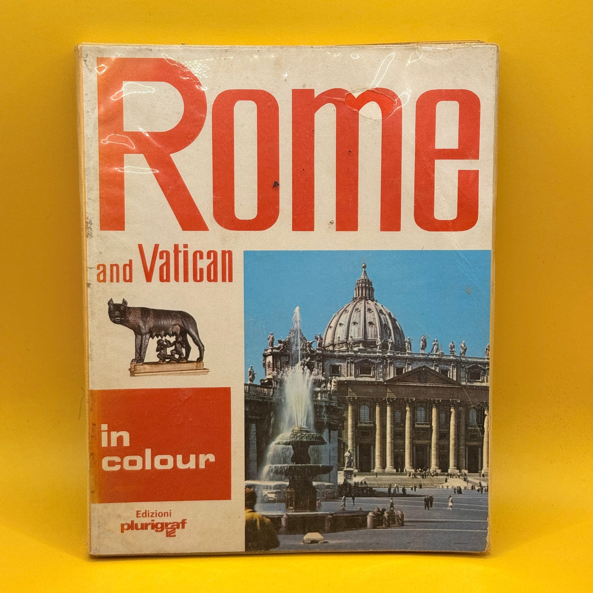 Rome and Vatican in Colour by Edizioni Plurigraf 1975