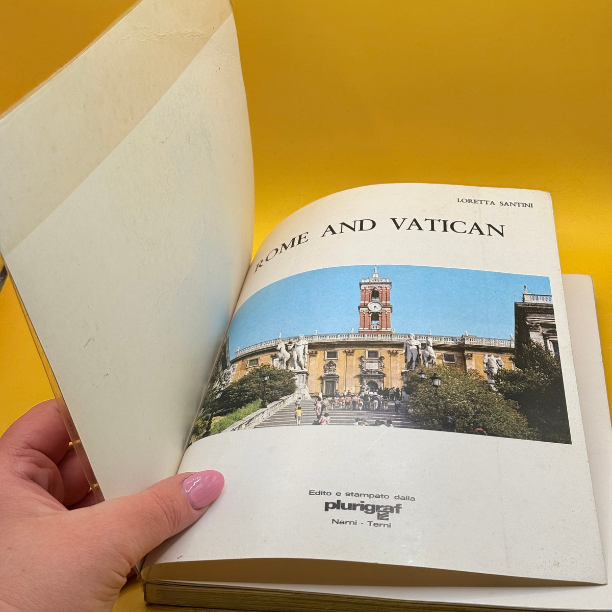Rome and Vatican in Colour by Edizioni Plurigraf 1975