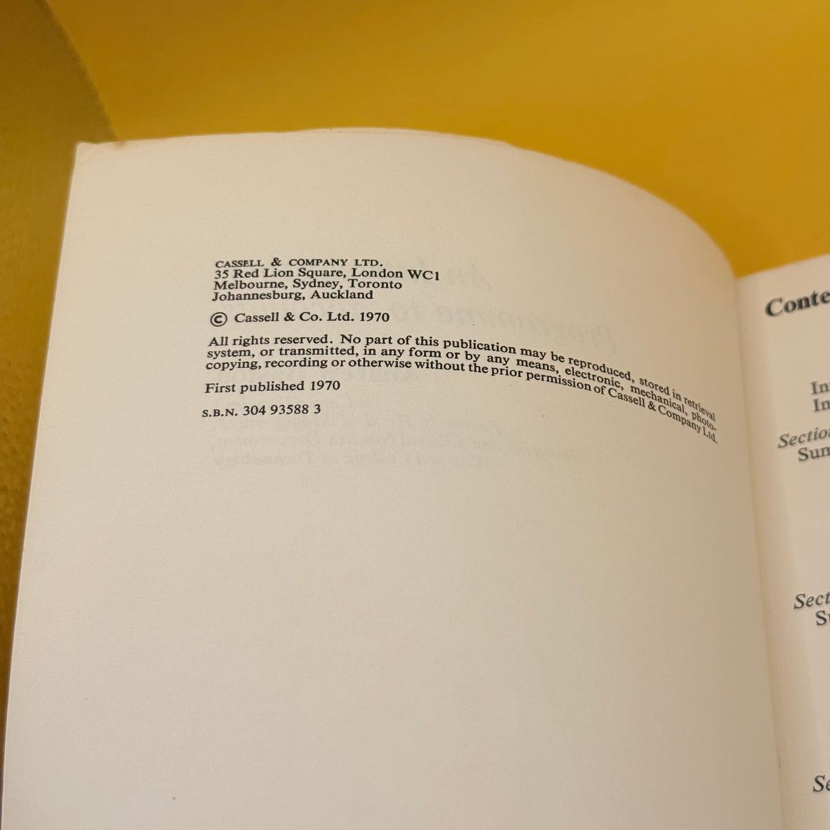 An Introductory Programme to Accounts by Andrew Baston 1970