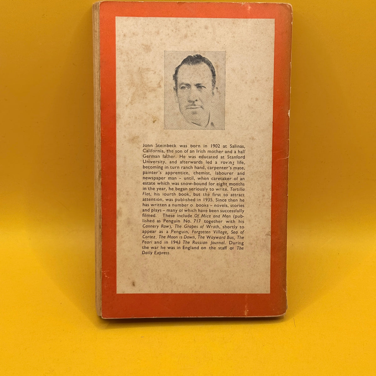 Tortilla Flat by John Steinbeck 1950