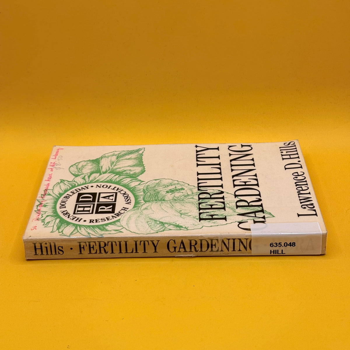 Fertility Gardening by Lawrence D. Hills 1980