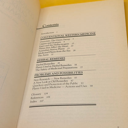 A Commonsense Guide to Medicinal Plants by Lorna Cartwright 1985
