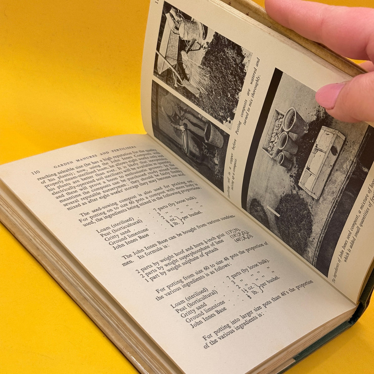 Garden Manures and Fertilisers by R. P. Faulkner 1955
