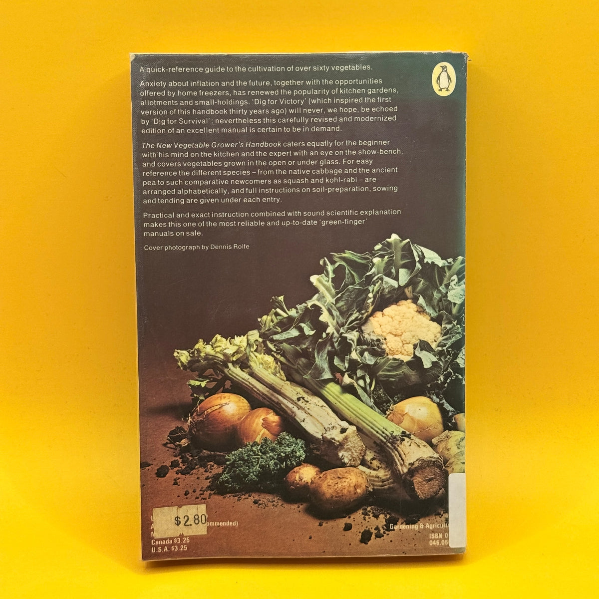 The New Vegetable Grower's Handbook by Arthur J. Simons 1975