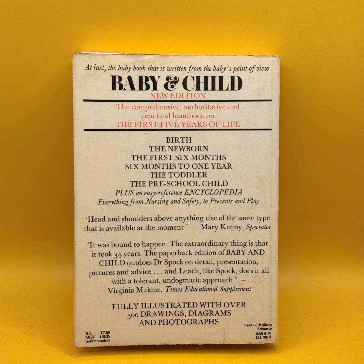 Baby & Child: From Birth to Age Five by Penelope Leach