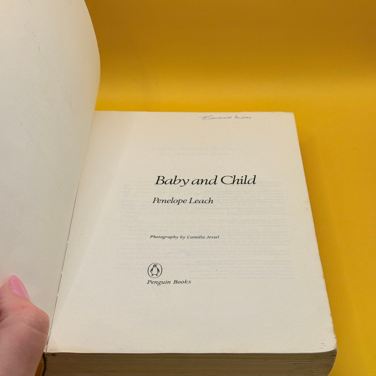 Baby & Child: From Birth to Age Five by Penelope Leach