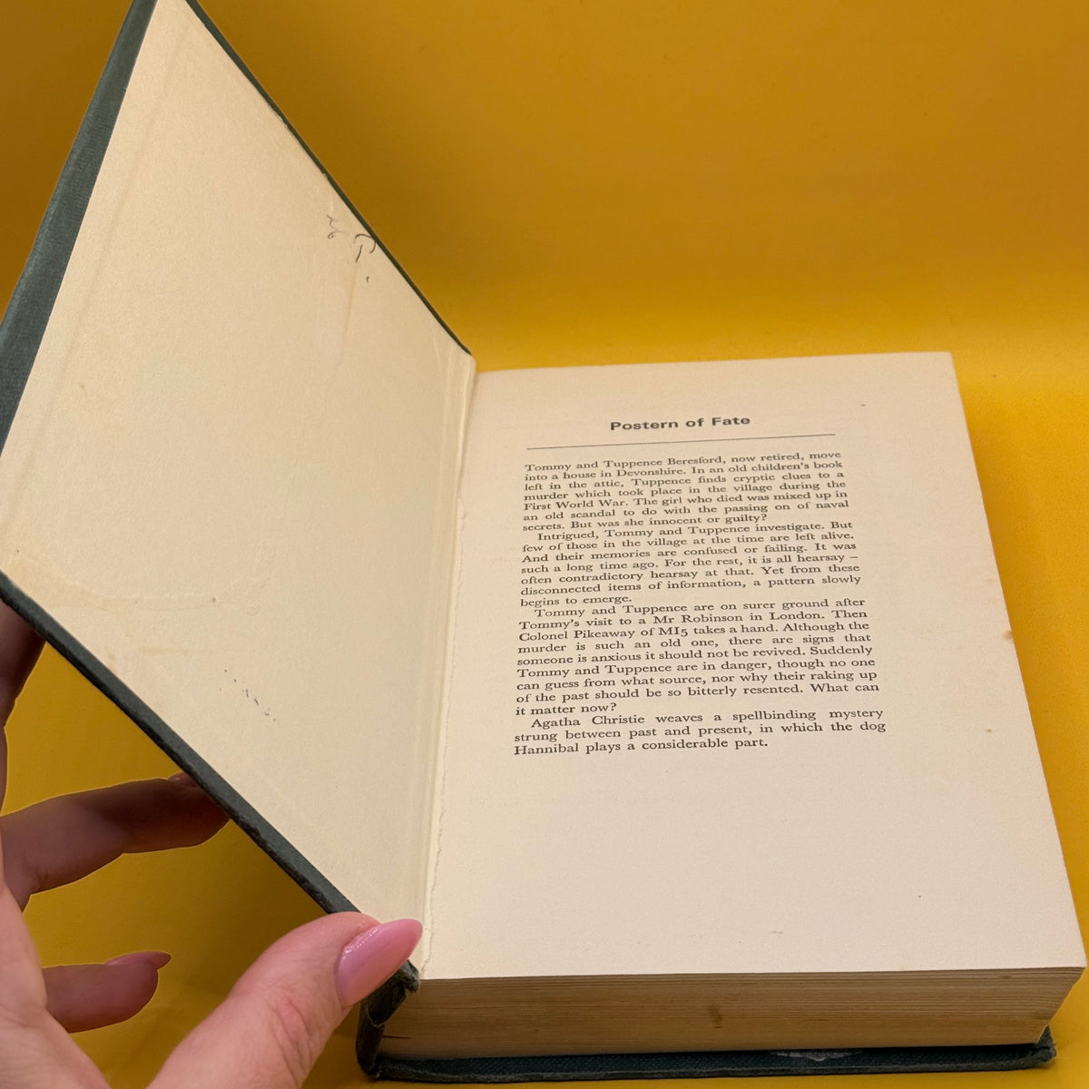Postern of Fate by Agatha Christie 1973 (UK First Edition)