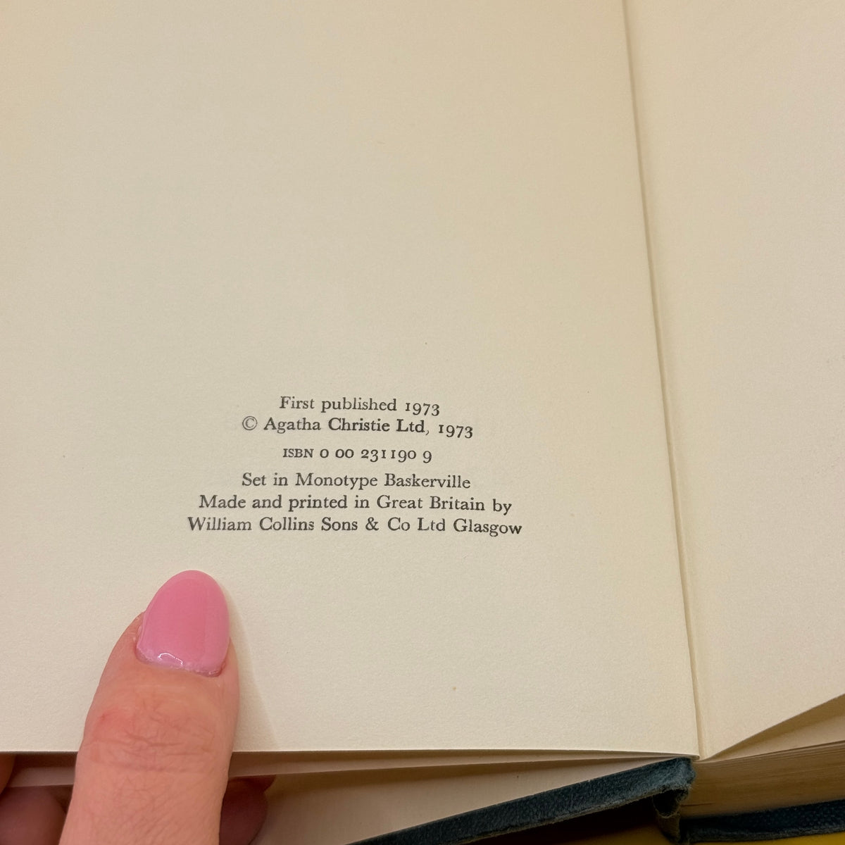 Postern of Fate by Agatha Christie 1973 (UK First Edition)