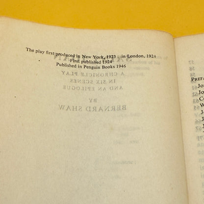 Saint Joan by George Bernard Shaw 1946