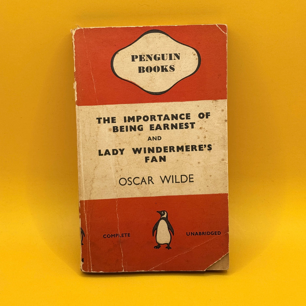 The Importance of Being Earnest and Lady Windermere's Fan by Oscar Wilde 1940
