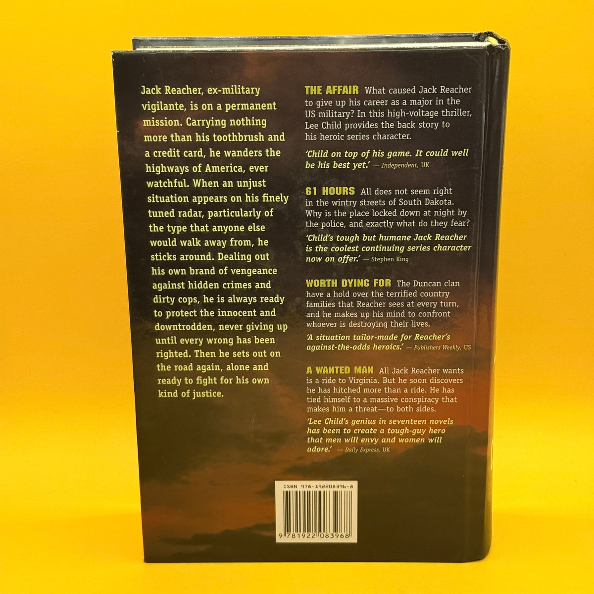 Jack Reacher: Thrillerfest by Lee Child
