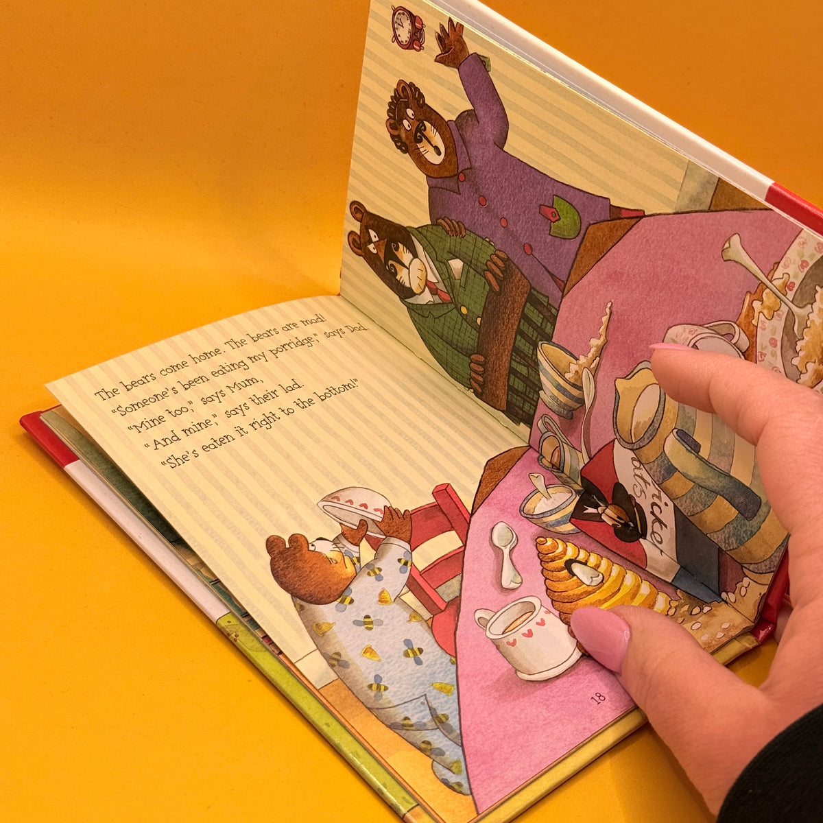 Read with Me: Goldilocks and the Three Bears by Nick and Claire Page