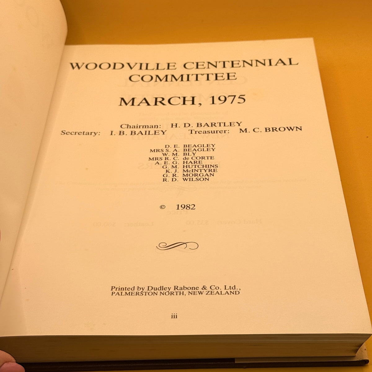 Woodville 1875–1975 by the Woodville Centennial Committee 1982