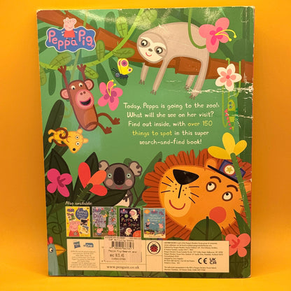 Where's Peppa at the Zoo? A Search-and-Find Book by Peppa Pig