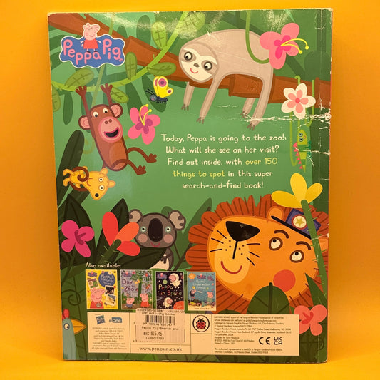 Where's Peppa at the Zoo? A Search-and-Find Book by Peppa Pig