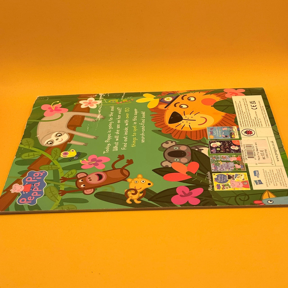 Where's Peppa at the Zoo? A Search-and-Find Book by Peppa Pig