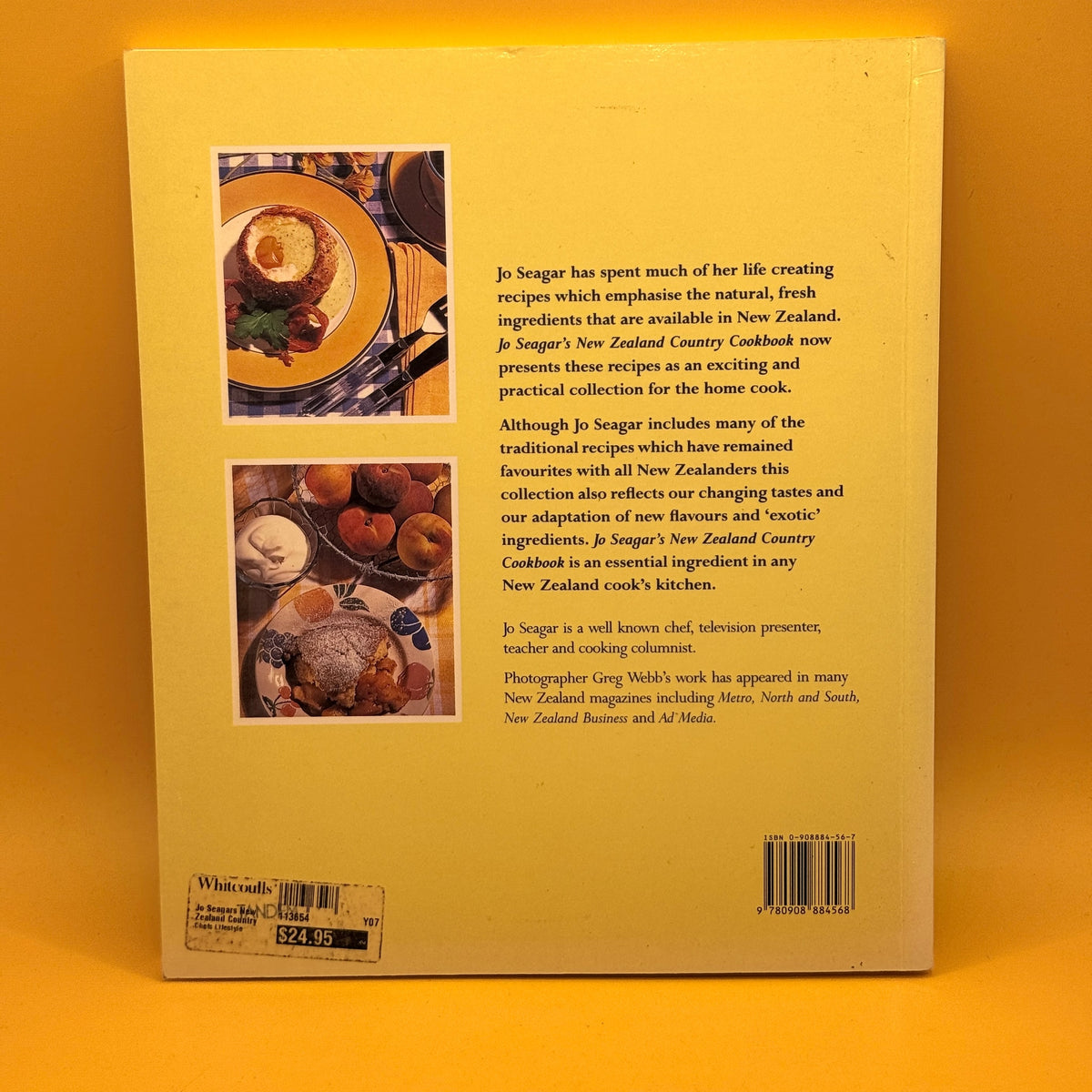 Jo Seagar's New Zealand Country Cookbook by Jo Seagar