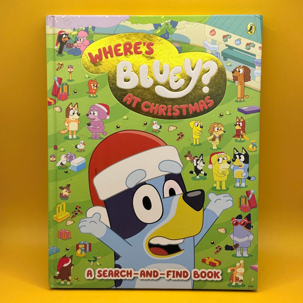Where's Bluey? At Christmas: A Search-and-Find Book by Bluey