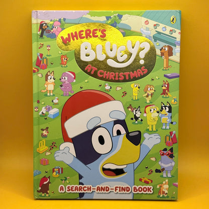 Where's Bluey? At Christmas: A Search-and-Find Book by Bluey
