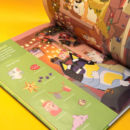Where's Bluey? At Christmas: A Search-and-Find Book by Bluey
