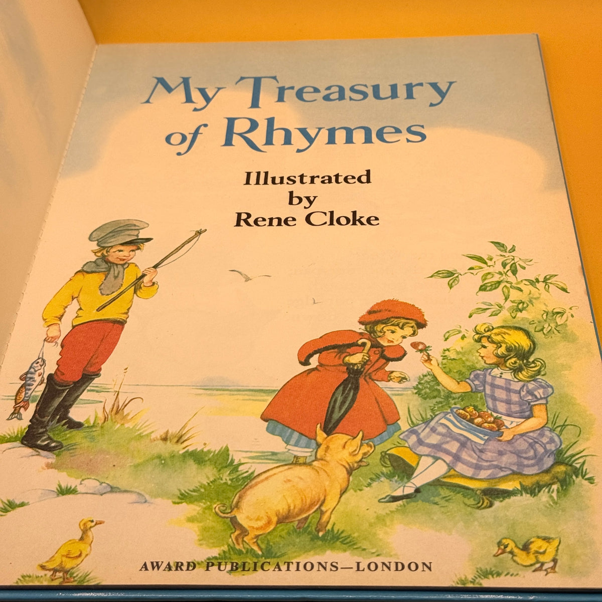 My Treasury of Rhymes by Rene Cloke 1984