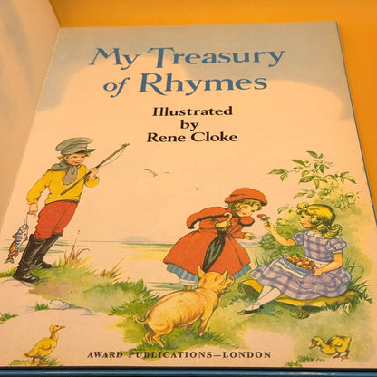 My Treasury of Rhymes by Rene Cloke 1984