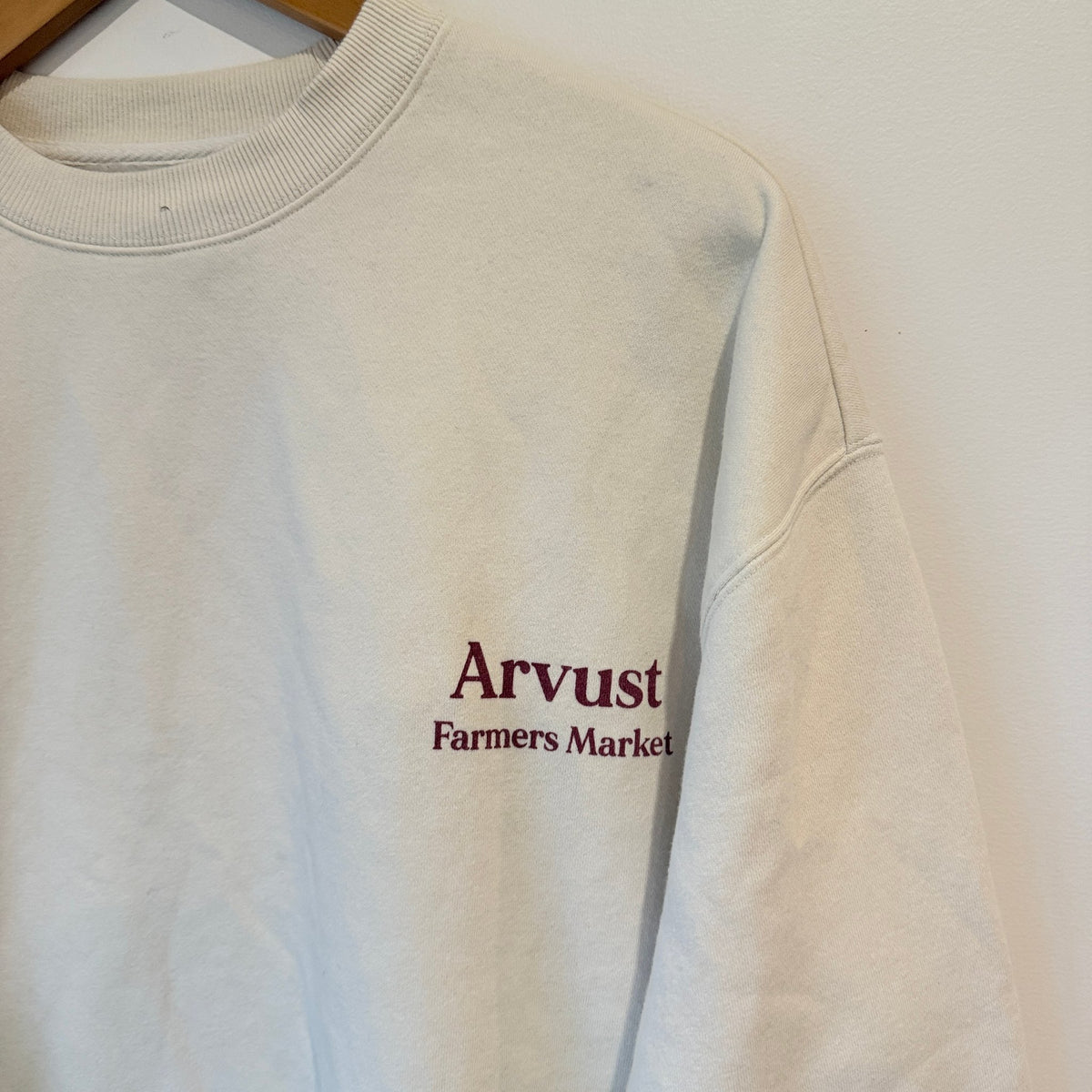 Arvust Farmers Market Lemon Graphic Crew Sweatshirt