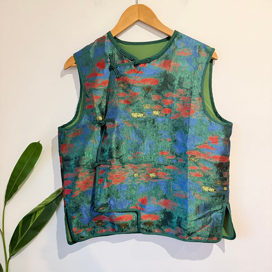 Brand Unknown Size U/Arm to U/Arm 54cm Jacquard Waist Coat