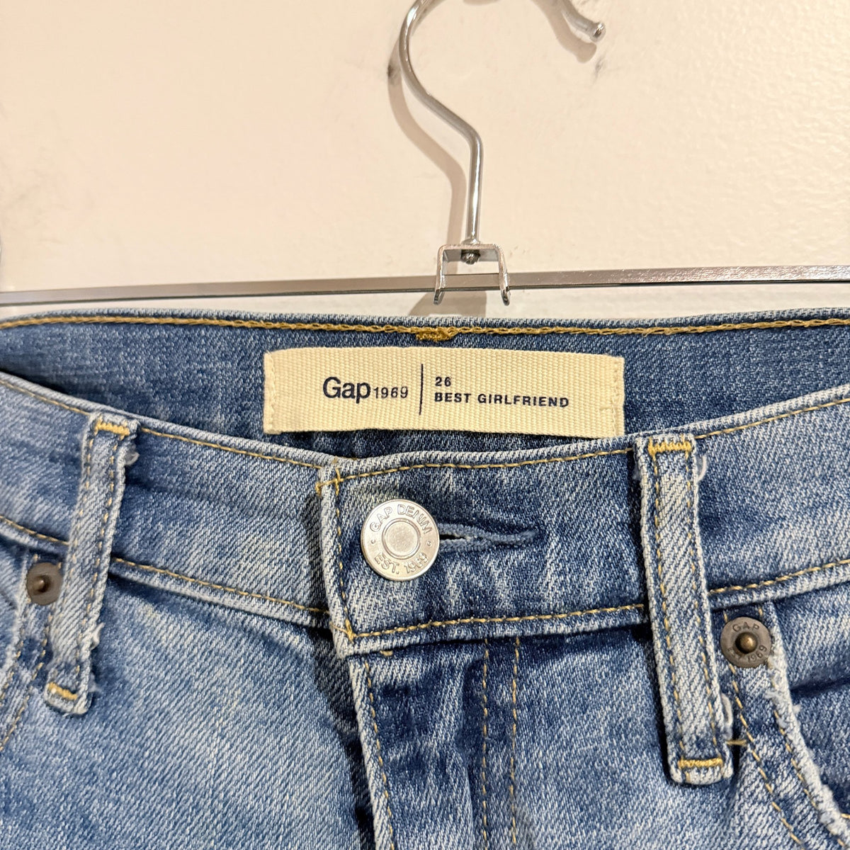 Gap Size 26 | Waist 78cm Best Girlfriend Distressed Jeans