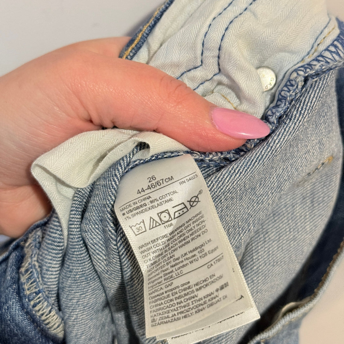 Gap Size 26 | Waist 78cm Best Girlfriend Distressed Jeans