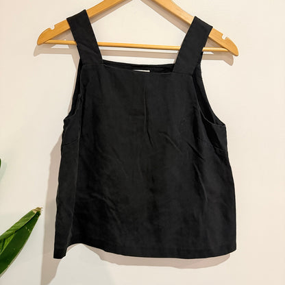 Gorman Size 10 Tencel Square Neck Wide Strap Top